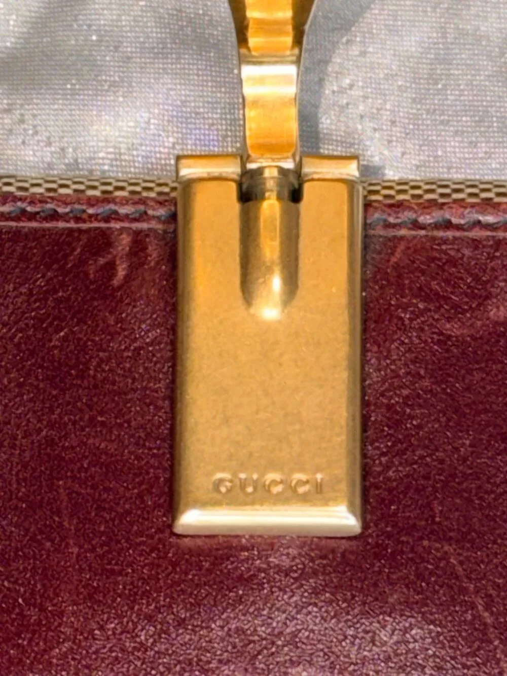 Gucci Vintage GG Monogram Bifold Wallet